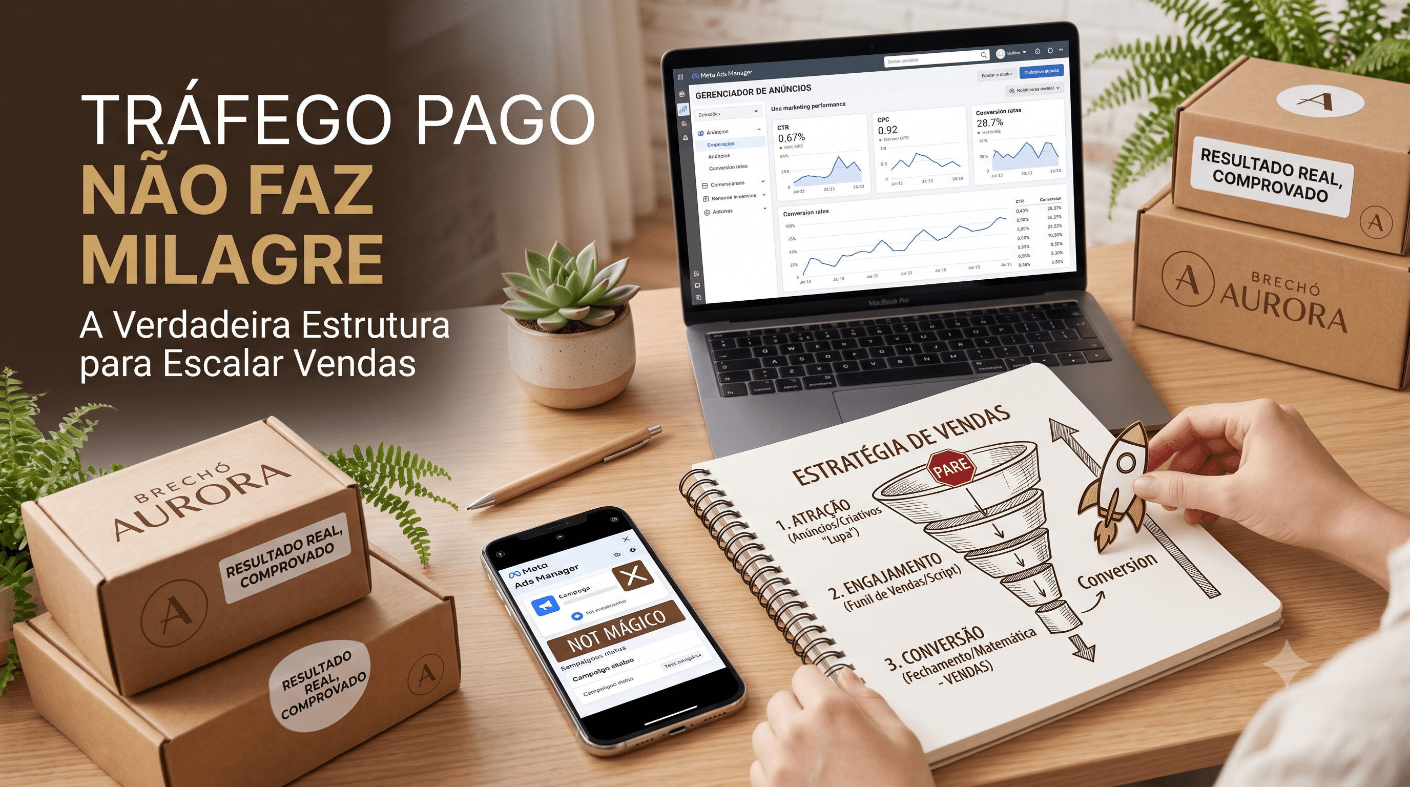 Tráfego Pago Não Faz Milagre: A Verdadeira Estrutura para Escalar Vendas
