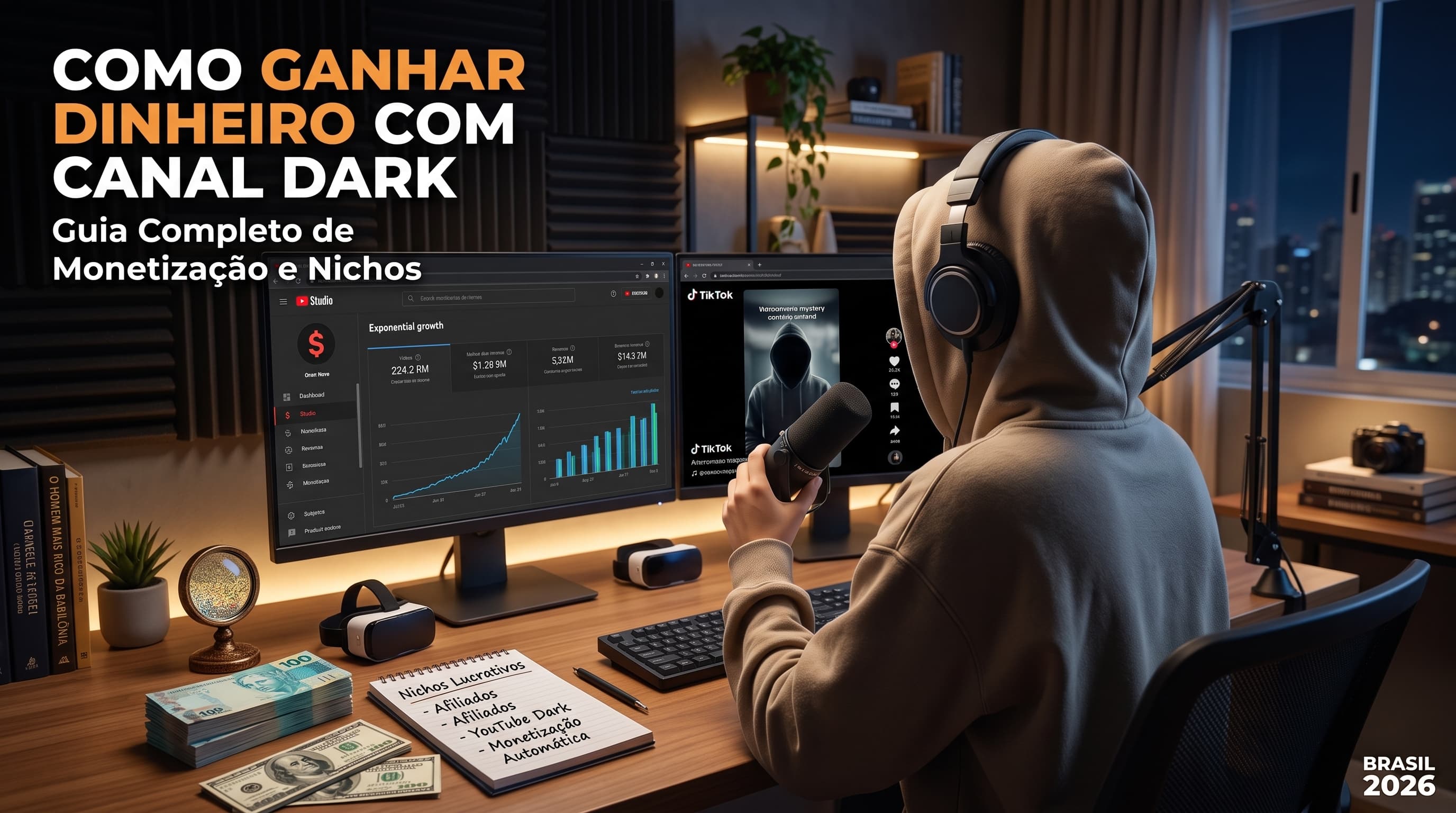 Como Ganhar Dinheiro com Canal Dark: Guia Prático de Monetização