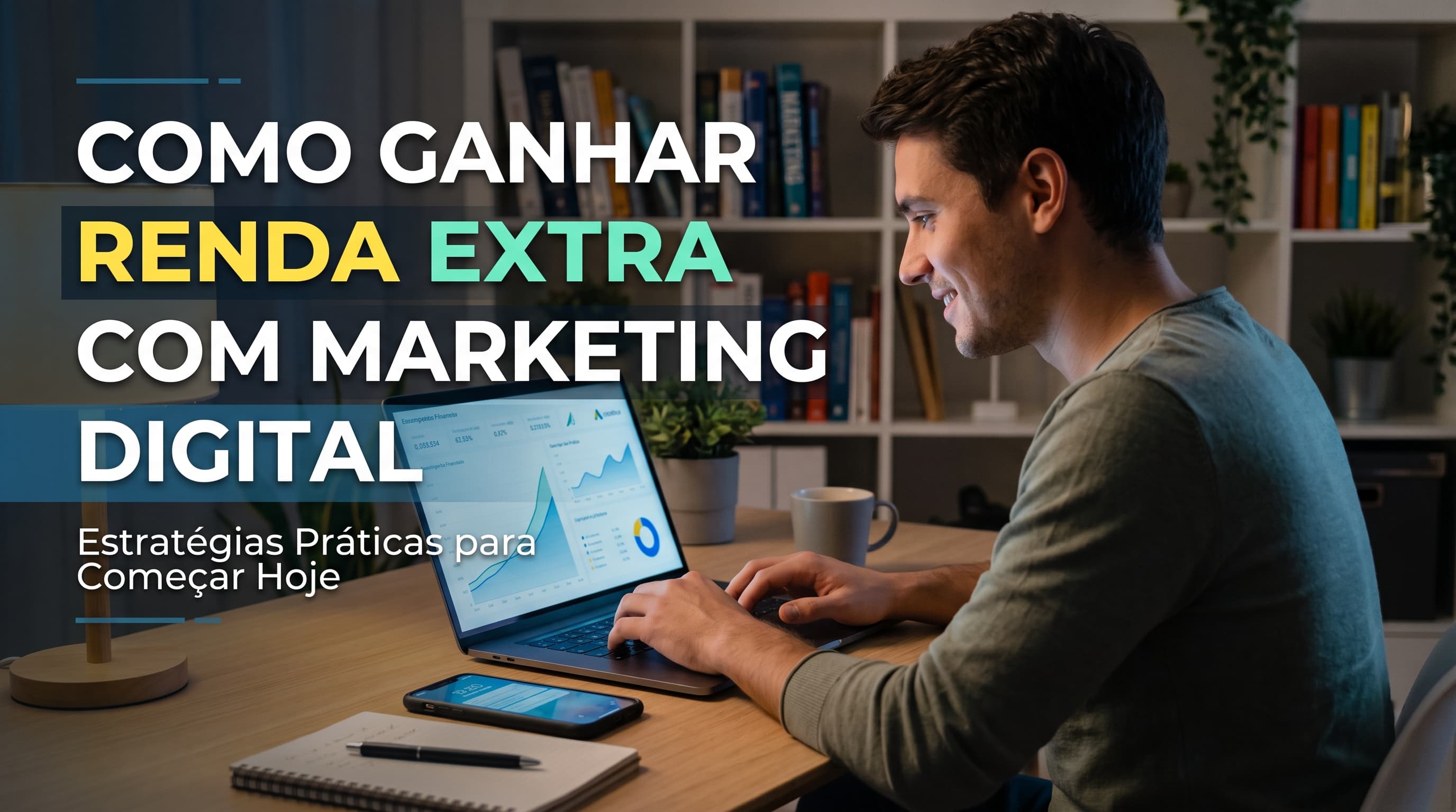 **Como Transformar o Marketing Digital em uma Fonte de Renda Extra Sólida e Escalável**